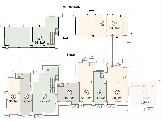 Торговые помещения на Тверской