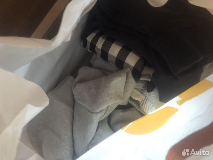 Мужская одежда пакетом