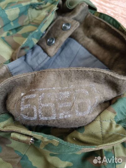 Бушлат военный зимний флора