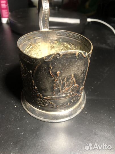 Подстаканник СССР Минин и Пожарский
