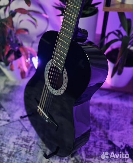 Гитара классическая 4/4, new 2024-bk