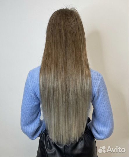 Наращивание волос, коррекция