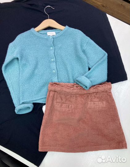 Фирменные вещи пакетом девочке 122 Hm Zara