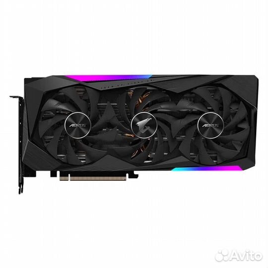 Б/У Видеокарта gigabyte aorus GeForce RTX 3060 Ti