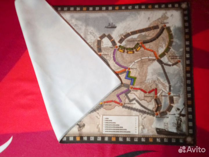 Поле Ticket to ride/ Билет на поезд СССР