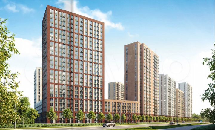 1-к. квартира, 32,3 м², 6/16 эт.