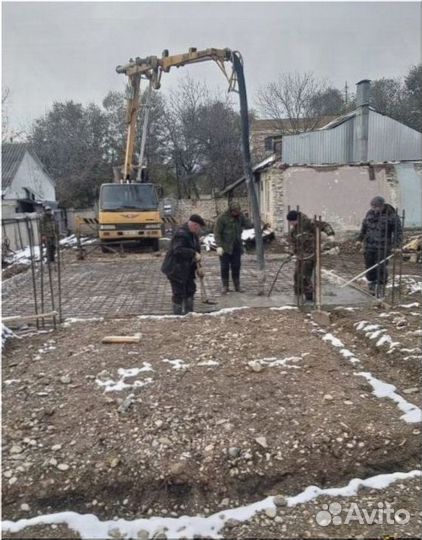 Доставка бетона миксером 3 куба