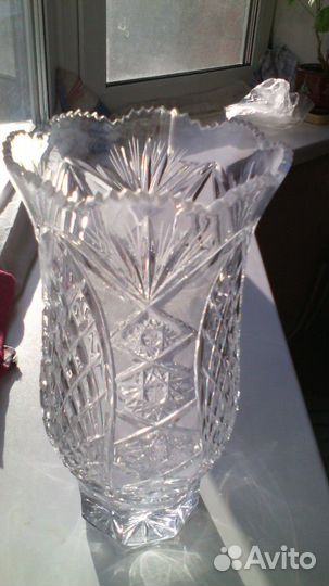 Ваза Хрусталь Коллекционная