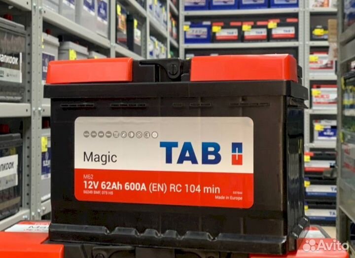 Аккумулятор TAB magic 62Ач
