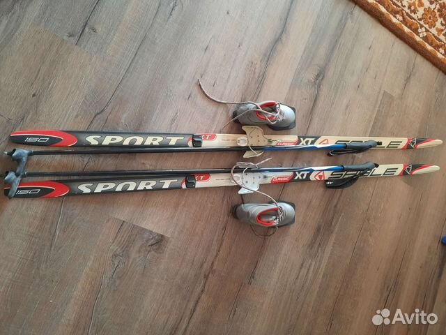 Лыжи беговые с ботинками