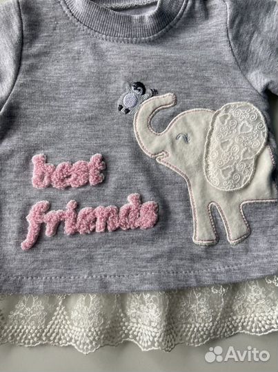 Одежда для девочек, р-р 62
