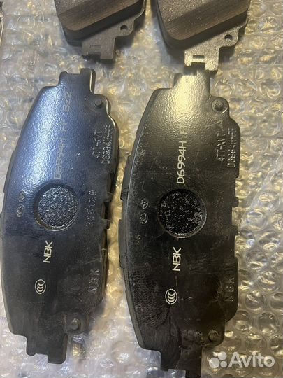 Оригинальные Тормозные колодки Toyota Camry V70