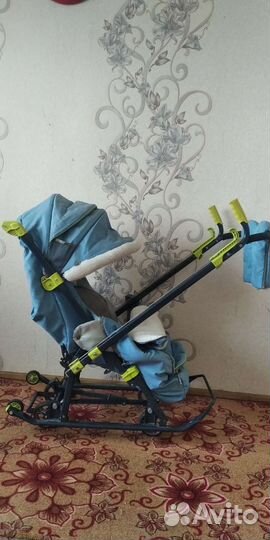 Коляска санки