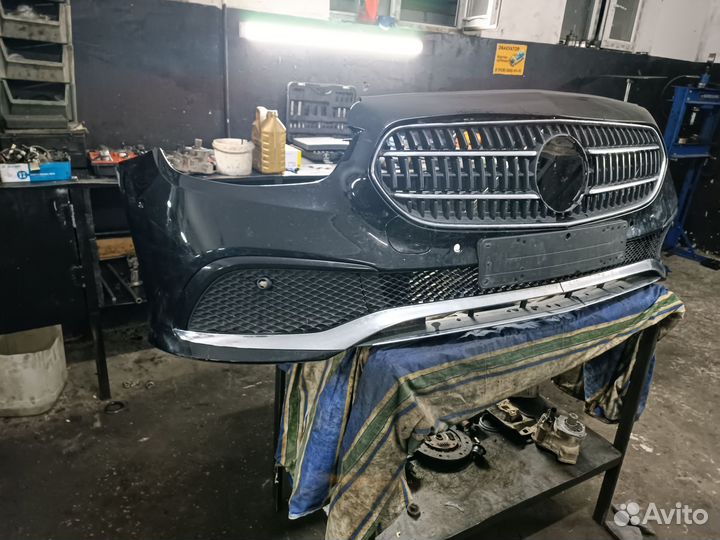 Бампер на mercedes 213 дизель