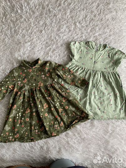 Платье для девочки 80-86