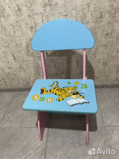 Детский стол и стул растущая парта