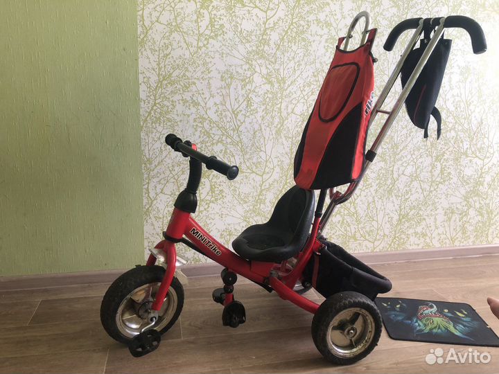 Детский велосипед-каляска