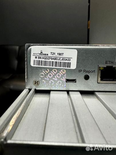 Antminer T21 190th в наличии