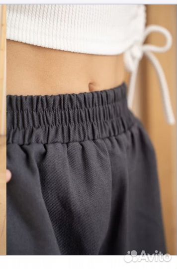 Брюки карго серые для подростков