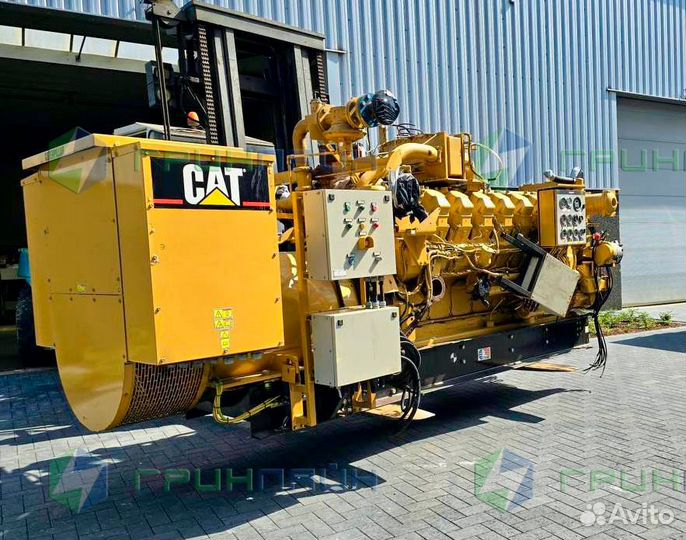 Газопоршневая электростанция гпу Caterpillar 1мвт
