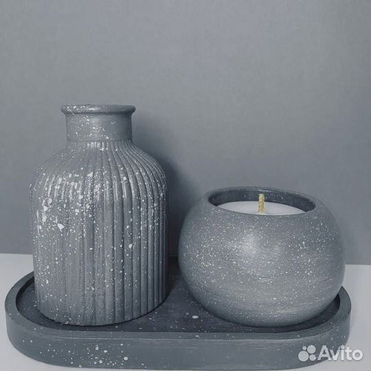 Декоративный набор из гипса