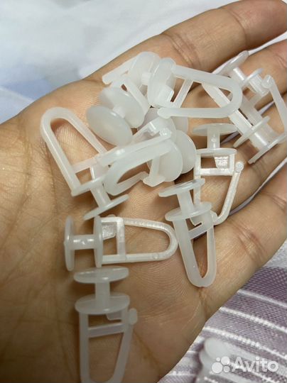 Крючки для штор 100шт 11мм