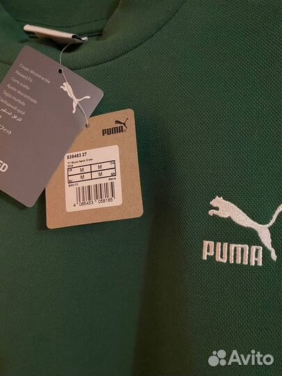 Свитшот puma T7 mock neck crew