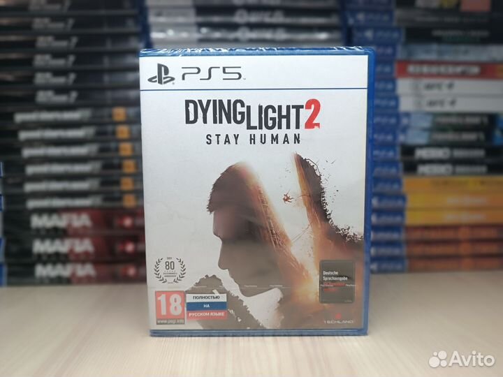 Новая Dying light 2 ps5 русская озвучка запечатан
