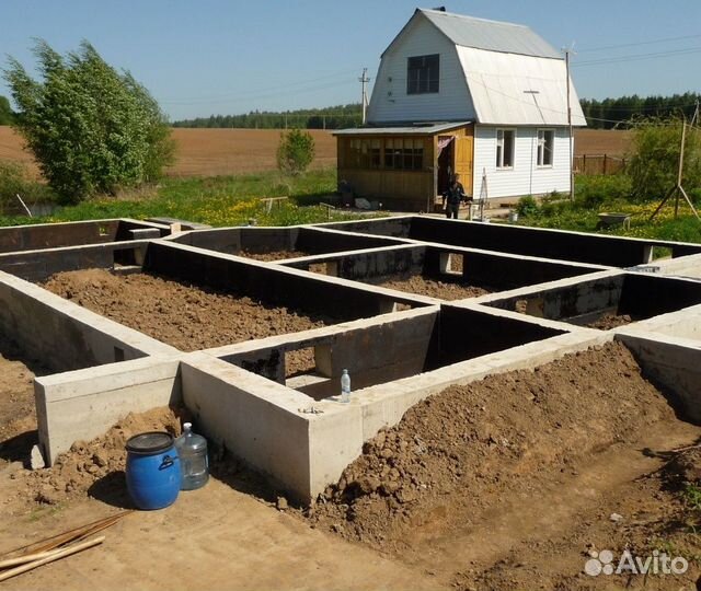 Фундамент. Подъём домов. Ремонт Фундамеnтов