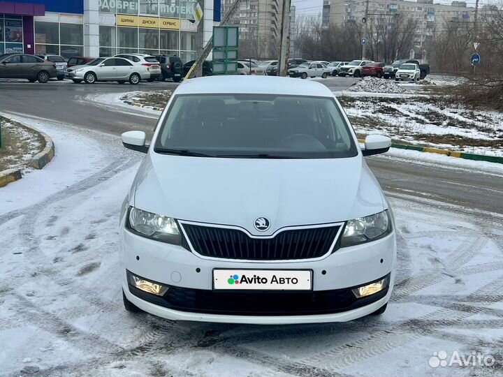 Skoda Rapid 1.6 МТ, 2017, 124 456 км