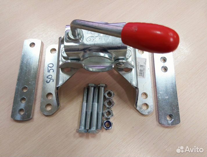 Хомут опорного колеса прицепа лодочного мзса сери