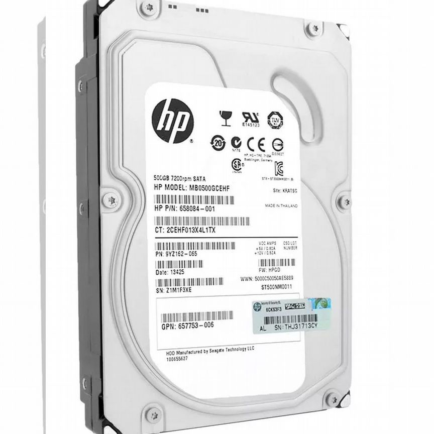 [659571-001] Жесткий Диск Hp 500gb Sata3 3,5" Hdd 659571-001