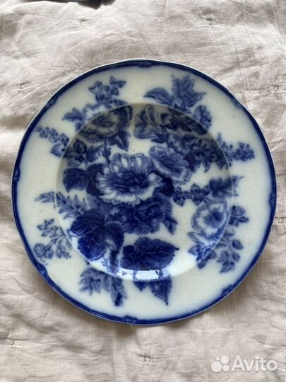 Тарелка веджвуд wedgwood 23 см 19 век