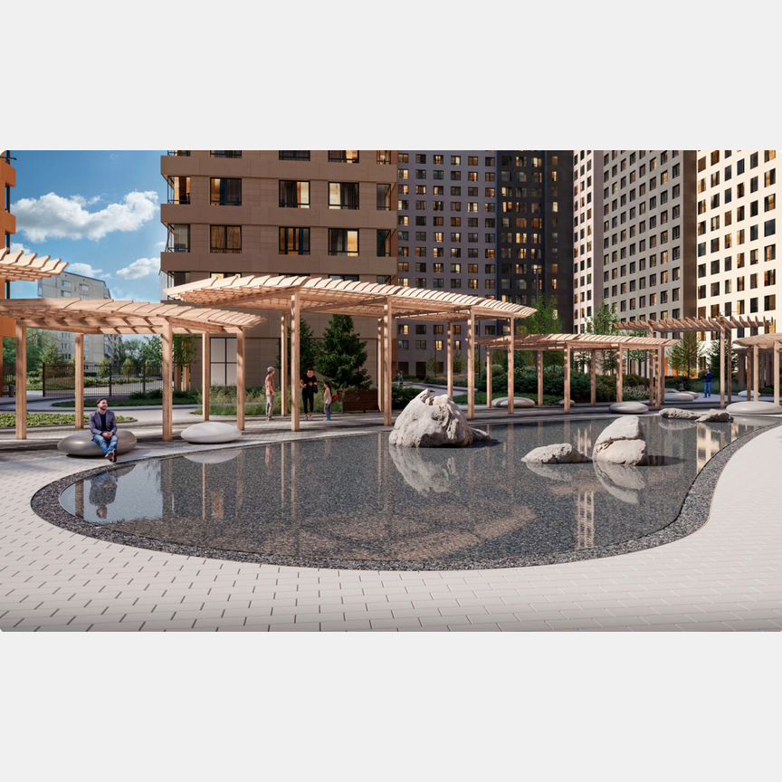 Квартира-студия, 33,5 м², 4/30 эт.