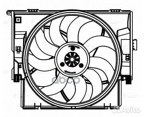 Вентилятор охлаждения двс BMW 1 (F20, F21), 3
