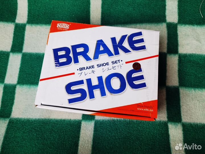 Комплект колодок ручника NiBK fn0643