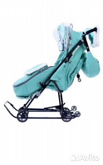 Детские санки коляска
