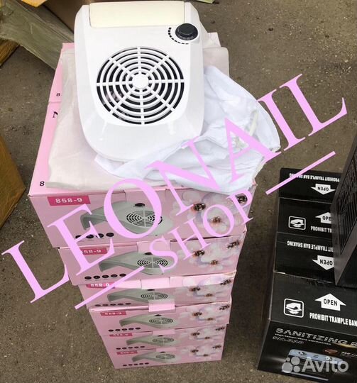 Пылесос вентиляторный для маникюра мощный 40 W