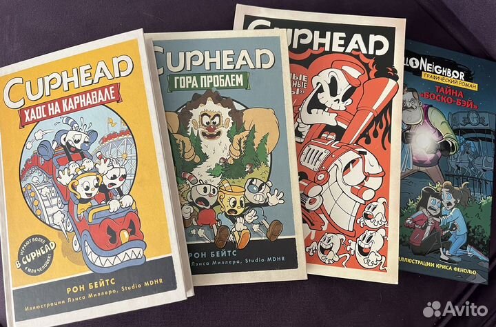 Комплект космиксов Cuphead