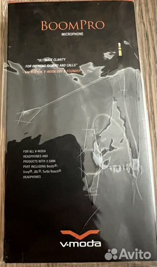 Микрофон V-moda BoomPro 3.5 мм