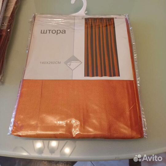 Новые готовые Шторы на окно из 100 полиэстера