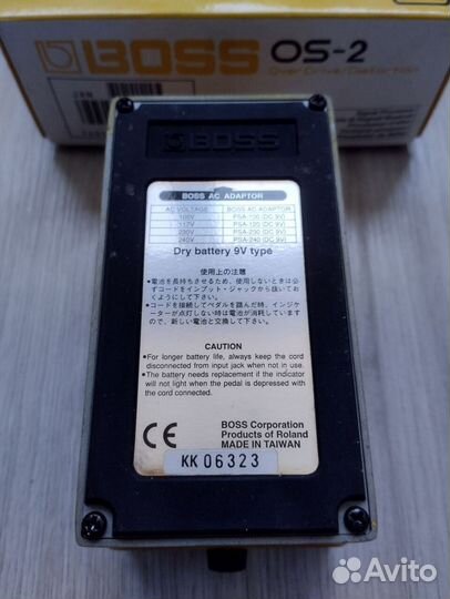 Гитарные педали эффектов Boss, Vox, Dunlop