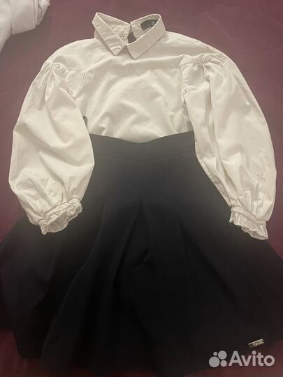 Школьная форма для девочки синяя 134 140