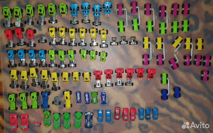 Киндер сюрприз авто ретро гоночные тачки