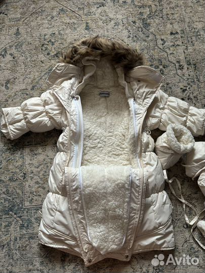 Зимний комбинезон для девочки 80