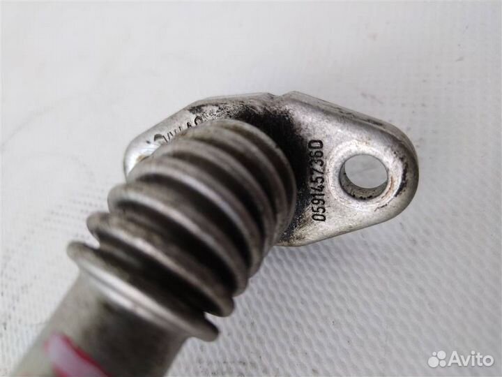 Трубка маслопровода турбины возвратная ауди Q7 20