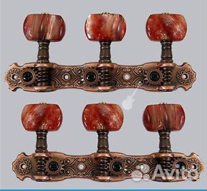 AOS-022V2P Комплект колковой механики для классической гитары, Alice