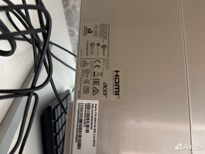 Моноблок acer aspire c22 820