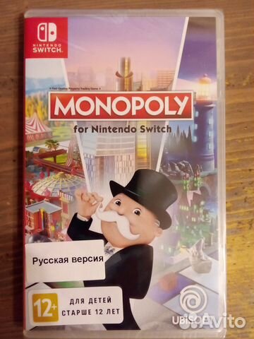 Monopoly nintendo switch (новая)