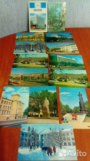 Наборы открыток СССР, серия Города